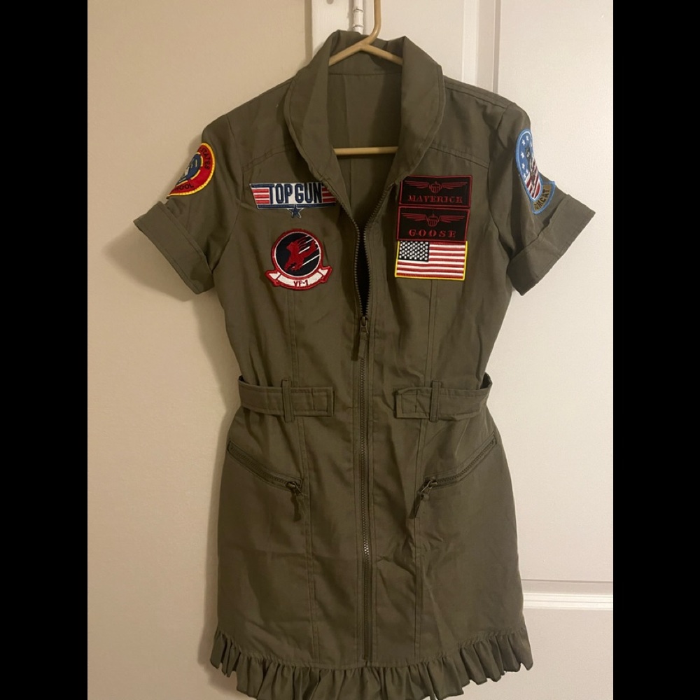 Top Gun Halloween Costume Dress